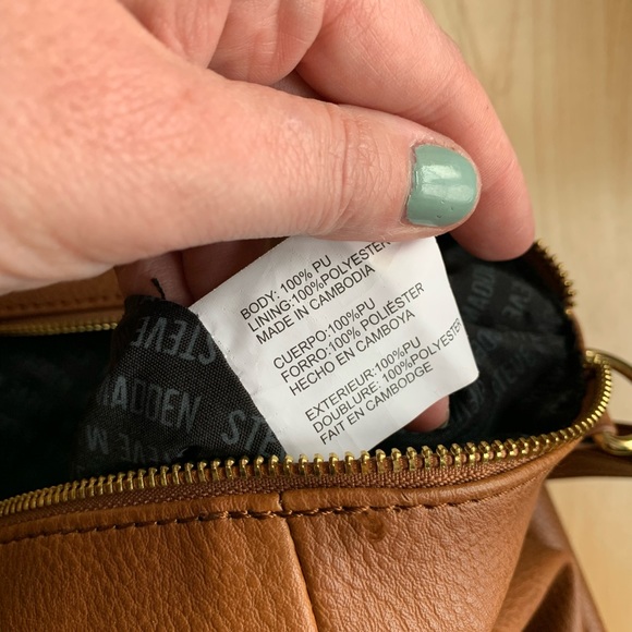 Steve Madden Marlow Cognac Tassel Bag - Picture 7 of 9